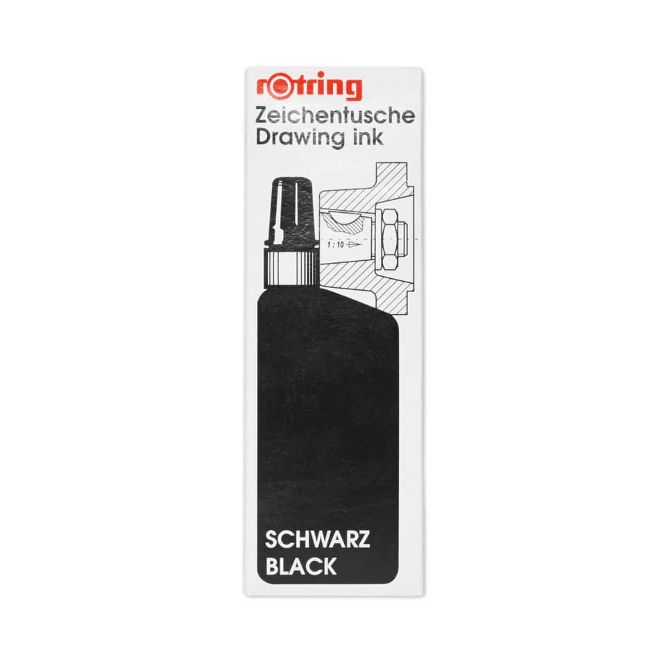 Tusche, 23 ml, schwarz ROTRING S0194660 ROTRING S0194660 R591017