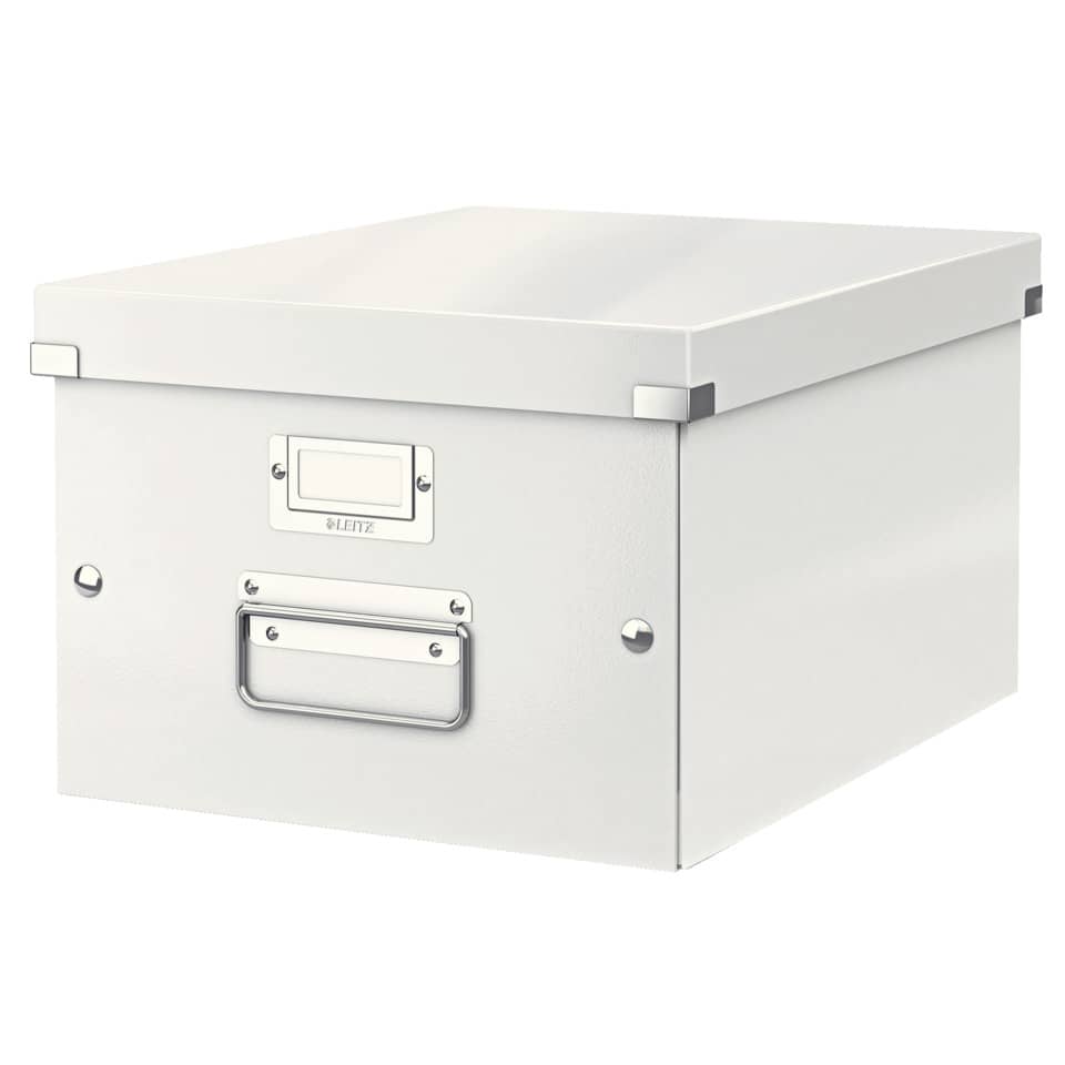Archivbox Click & Store WOW Mittel, Graukarton, weiß LEITZ 6044-00-01 LEITZ 6044-00-01 Click&Store