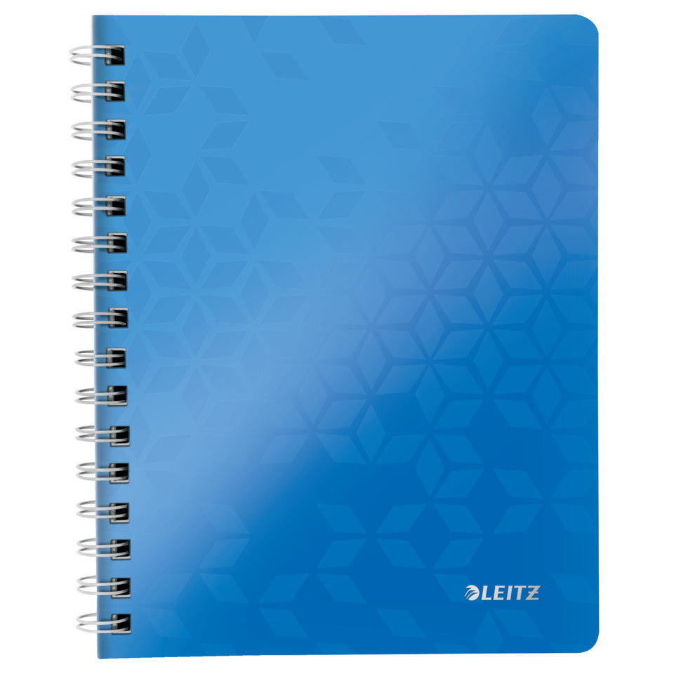 Collegeblock WOW, A5, PP, kariert, holzfrei, 80 Blatt, blau LEITZ 46410036 LEITZ 4641-00-36  80Bl kar.