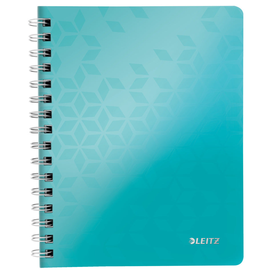 Collegeblock WOW, A5, PP, kariert, holzfrei, 80 Blatt, eisblau LEITZ 46410051 LEITZ 4641-00-51  80Bl kar.