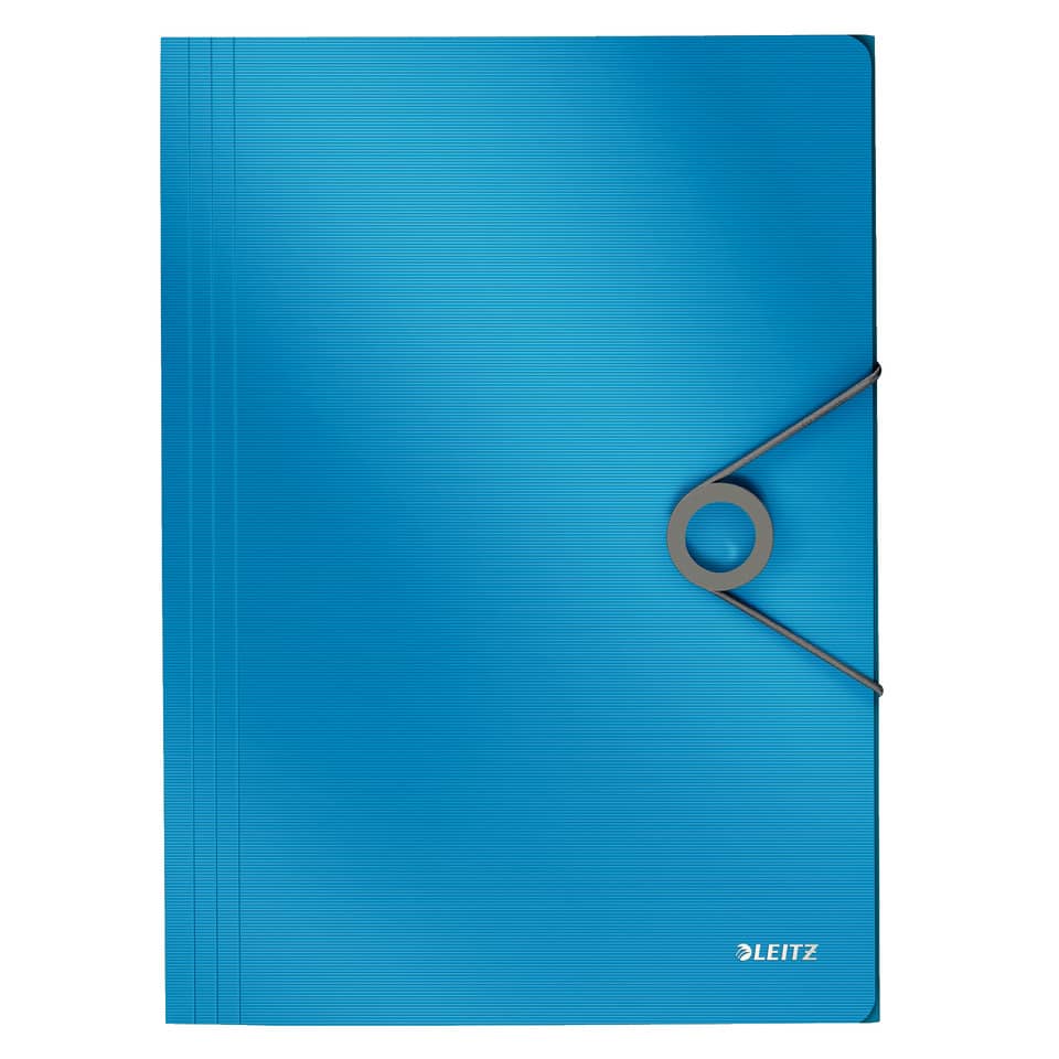 Eckspannermappe Solid, A4, PP, hellblau LEITZ 4563-10-30