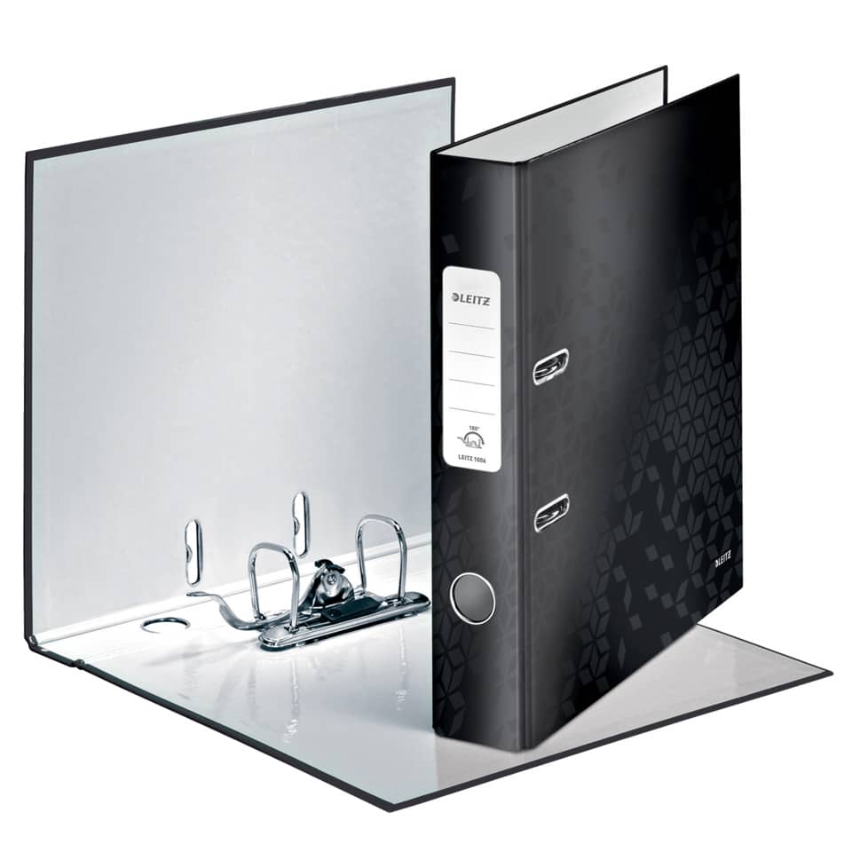Qualitäts-Ordner 180° WOW, A4, 52 mm, schwarz LEITZ 1006-00-95
