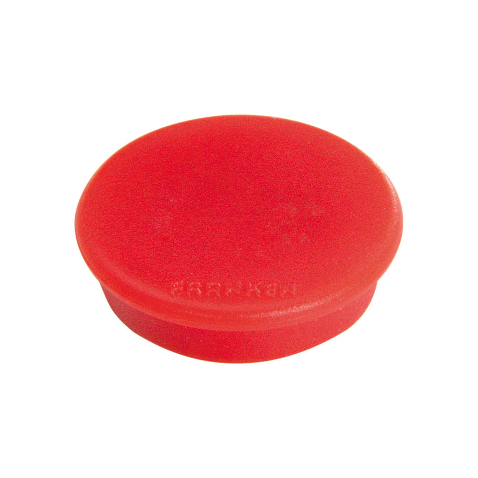 Magnet rund, 38 mm, 1500 g, 10 Stück, rot FRANKEN HM3801 FRANKEN HM38 01 10ST