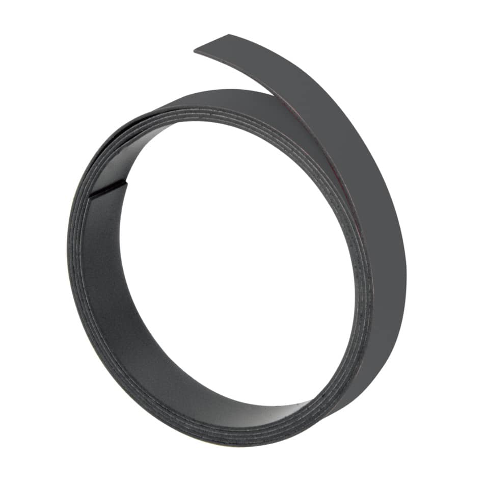 Magnetband, beschriftbar, 1000 mm x 15 mm, schwarz FRANKEN M80310 FRANKEN M803 10