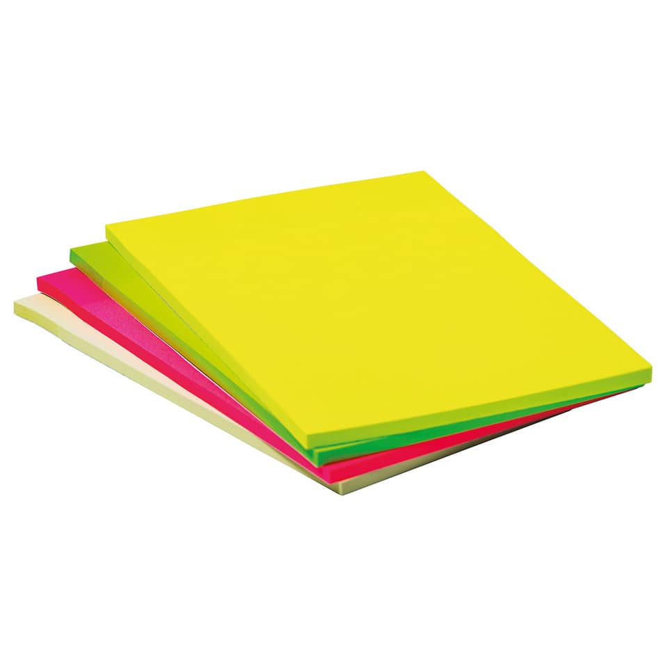 Haftnotizblock, 150x101mm, 4x45 Blatt sortiert Q-CONNECT KF11033 Q-CONNECT KF11033 150x101mm