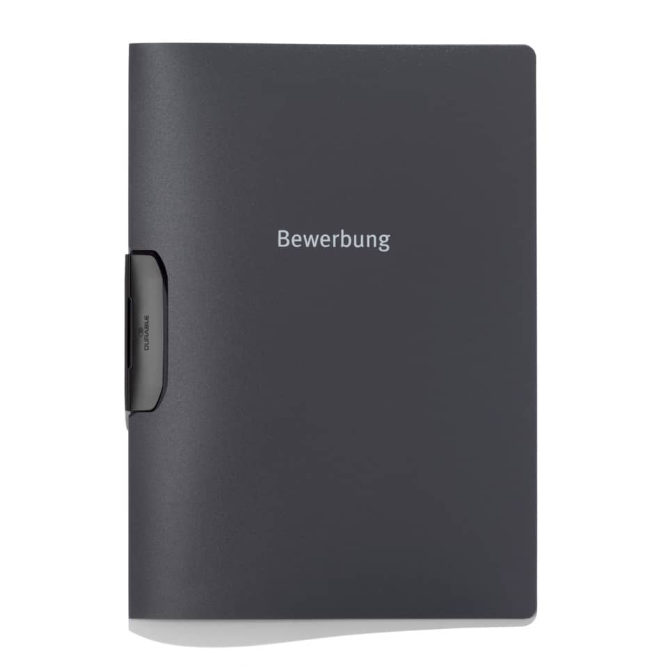 Bewerbungsmappe Duraswing® Job, A4, 30 Blatt, anthrazit/grau DURABLE 2289 57 DURABLE 2289 57 Duraswing job