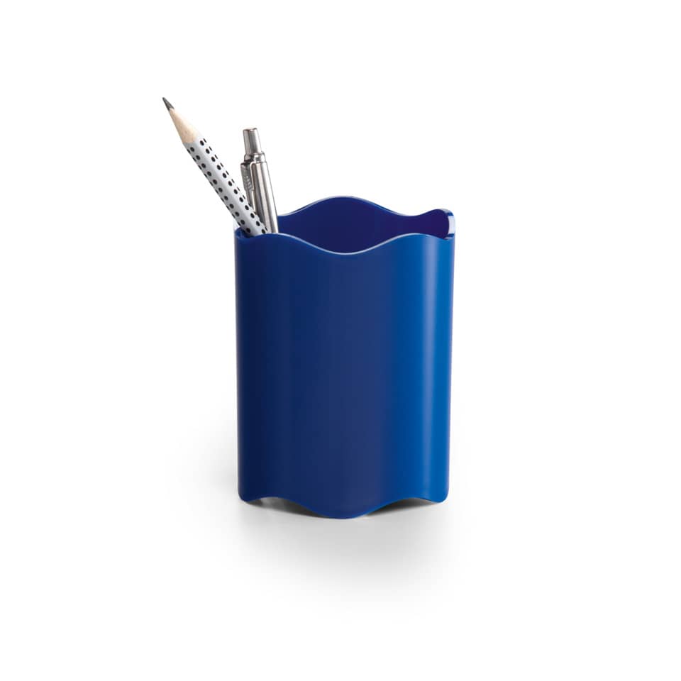 Stifteköcher Trend, Ø80mm, blau  ~ DURABLE 1701235040 DURABLE 1701235040  80mm D.