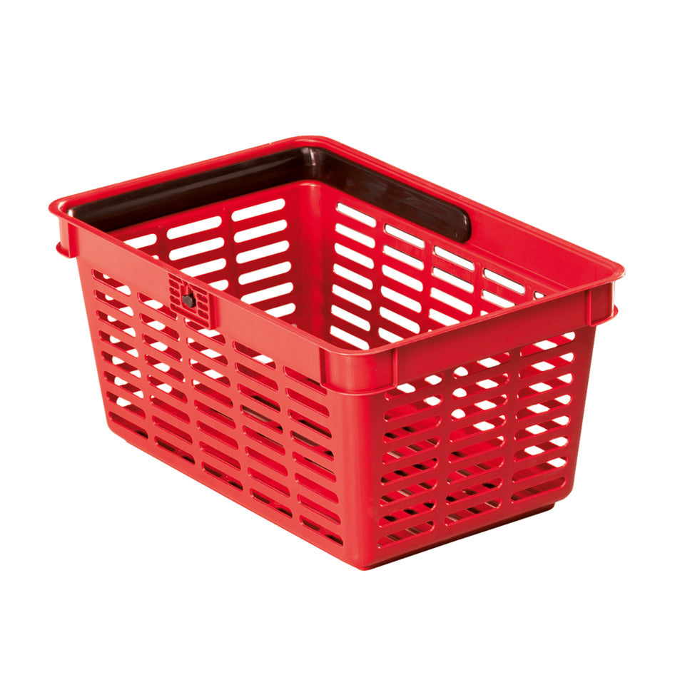 Einkaufskorb Shopping Basket 19, stapelbar, rot DURABLE 1801565080
