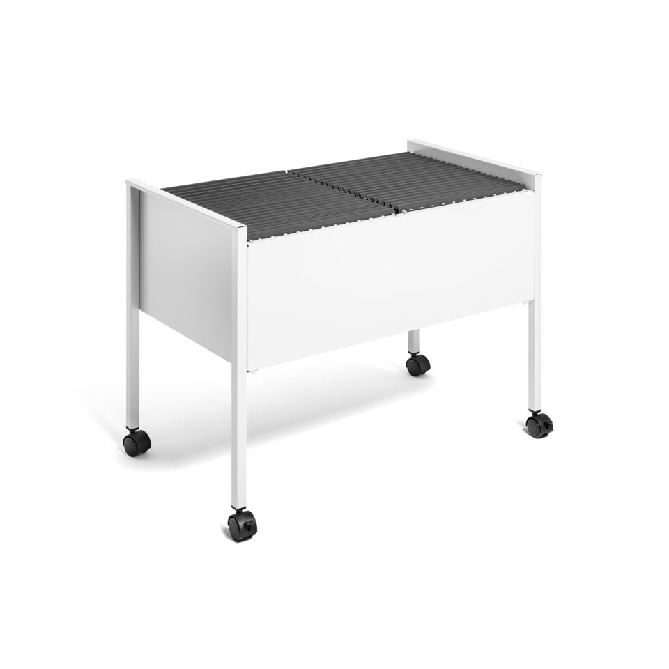 Hängemappenwagen ECONOMY 100 DUO, für 100 Hängemappen A4, grau DURABLE 3082 10 DURABLE 3082 10 ECONOMY100