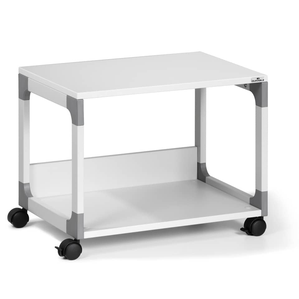 Multifunktions- und Druckerfahrwagen SYSTEM MULTI TROLLEY 48, 2 Böden, grau DURABLE 3710 10 DURABLE 3710 10 MultiTr 48