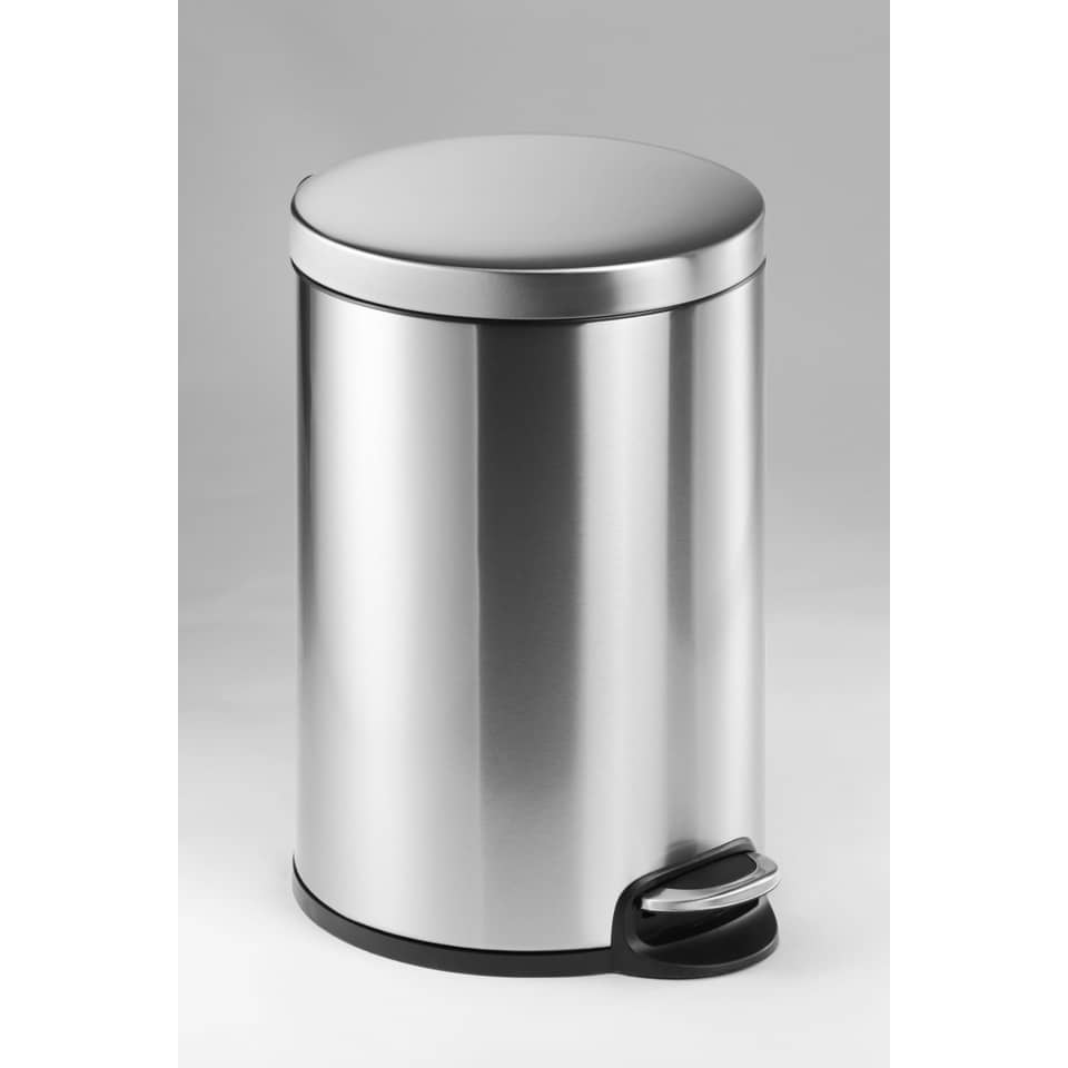 Treteimer rund, 20L, Edelstahl, metallic silber DURABLE 3402 23 DURABLE 3402 23 Edelstahl