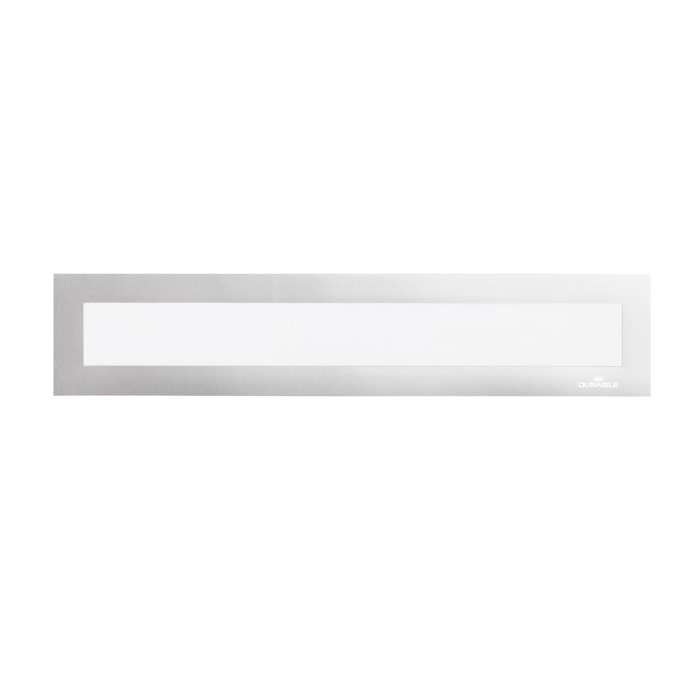 Folienrahmen DURAFRAME® MAGNETIC TOP A3, 5 Stück, metallic silber DURABLE 4987 23