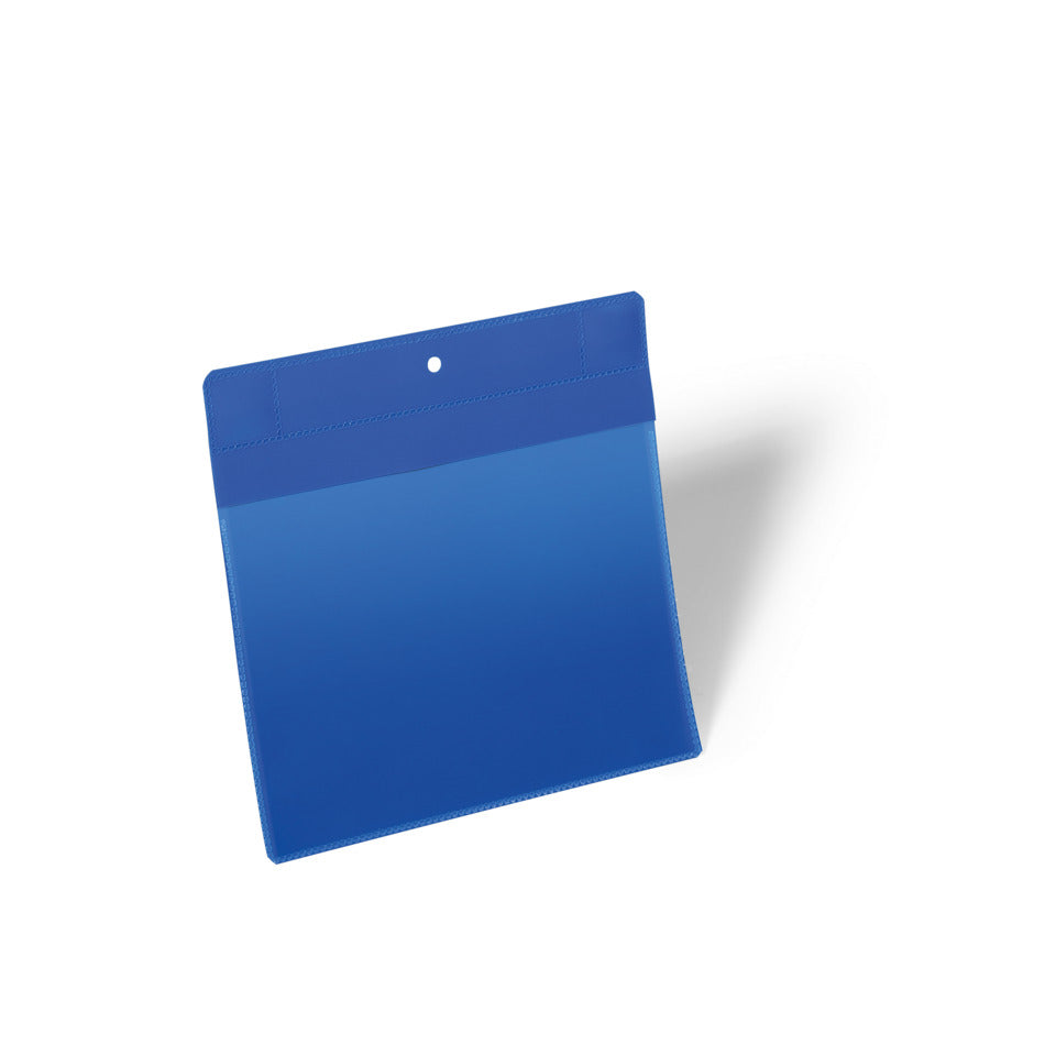 Magnettasche Neodym, DIN A5 quer, PP, dokumentenecht, dunkelblau, 10 Stück DURABLE 1746 07 DURABLE 1746 07 A5quer