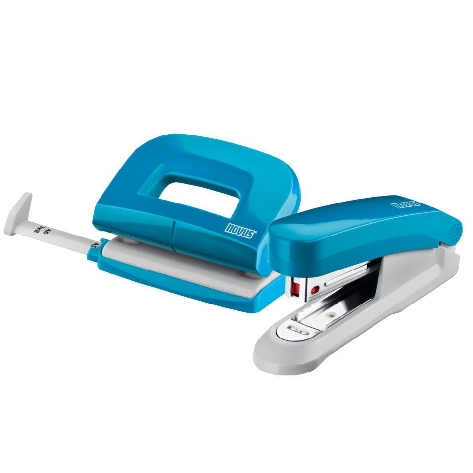 Heftgerät E15 + Locher E210, 15/10 Blatt, petrol NOVUS 020-1876 NOVUS 0201876 +NR.10