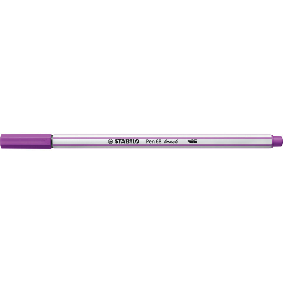 Faserschreiber mit Pinselspitze Pen 68 brush, lila STABILO 568/58