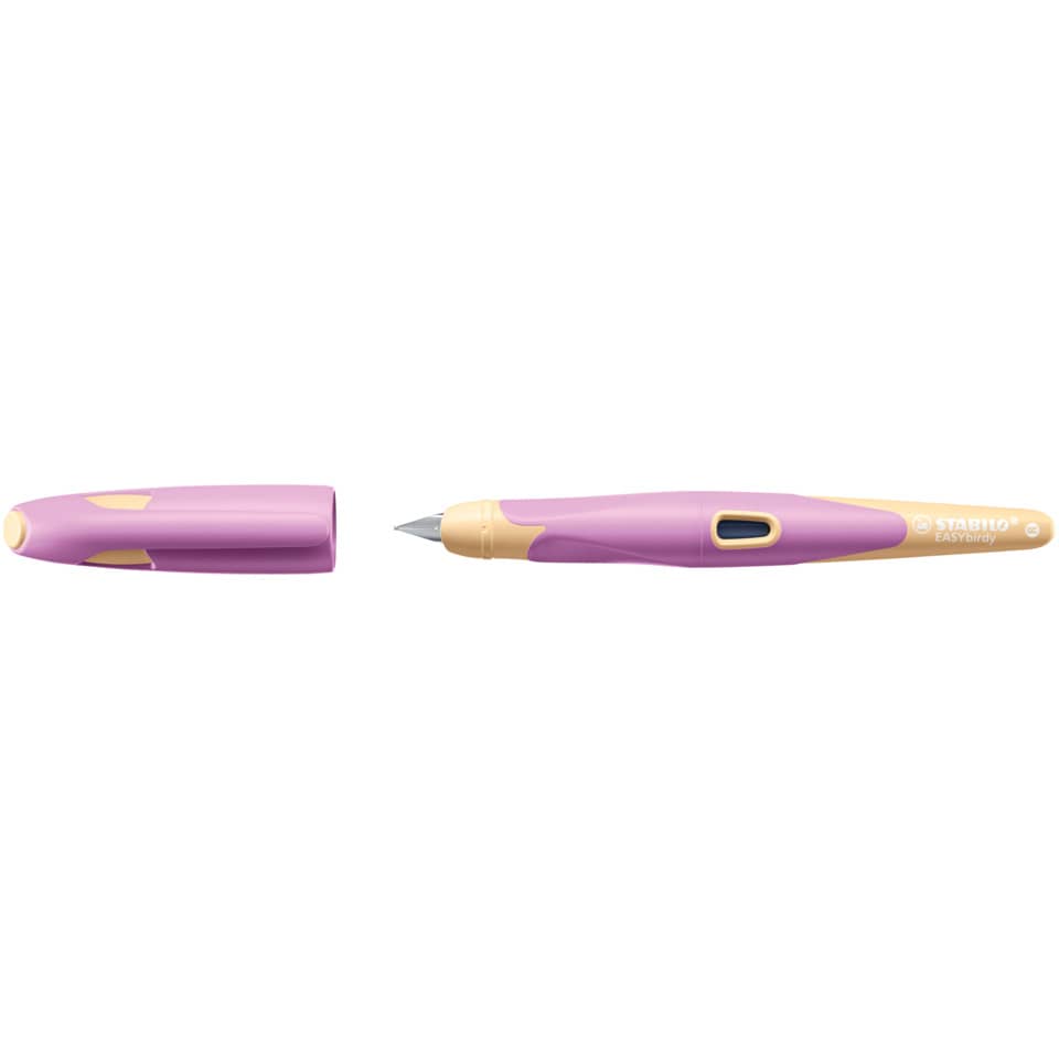 Füllfederhalter Patrone A EASYbirdy® Pastel Edition pink/apricot, R STABILO 5014/7-41 STABILO 5014/7-41 soft pink/apricot