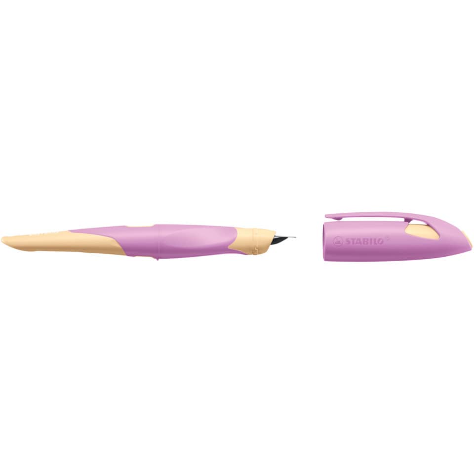 Füllfederhalter Patrone A EASYbirdy® Pastel Edition, Linkshänder, pink/apricot STABILO 5013/7-41 STABILO 5013/7-41 soft pink/apricot