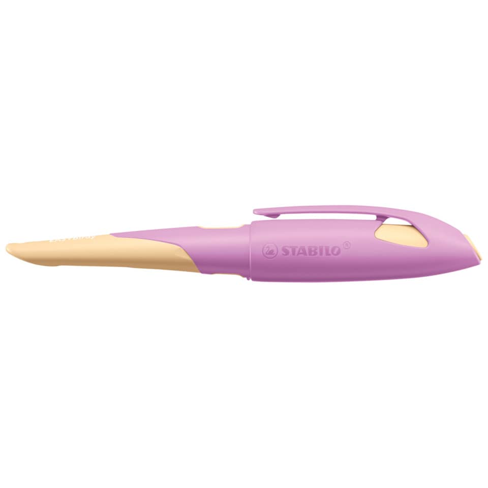 Füllfederhalter Patrone A EASYbirdy® Pastel Edition, Linkshänder, pink/apricot STABILO 5013/7-41 STABILO 5013/7-41 soft pink/apricot