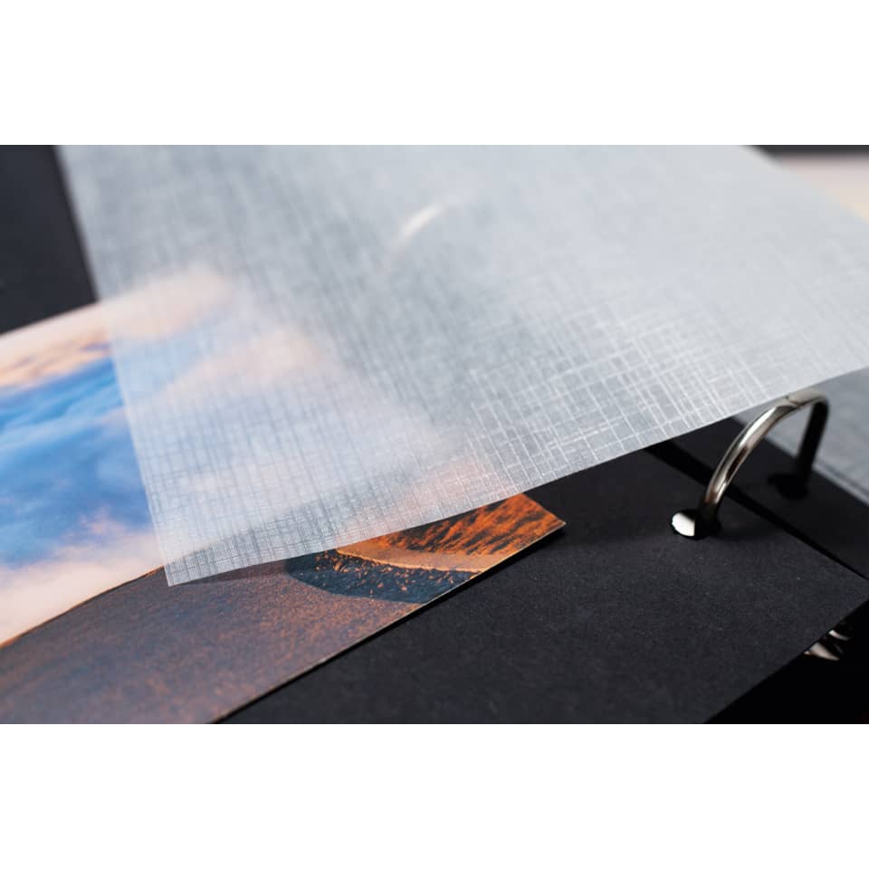 Fotokarton, 232x297mm, 20 Blatt, schwarz HERMA 7577