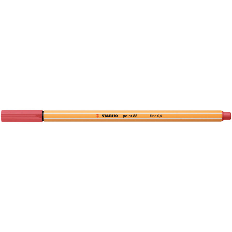 Fineliner point 88®, 0,4 mm, rostrot STABILO 88/47