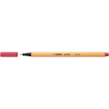 Fineliner point 88®, 0,4 mm, erdbeerrot STABILO 88/49
