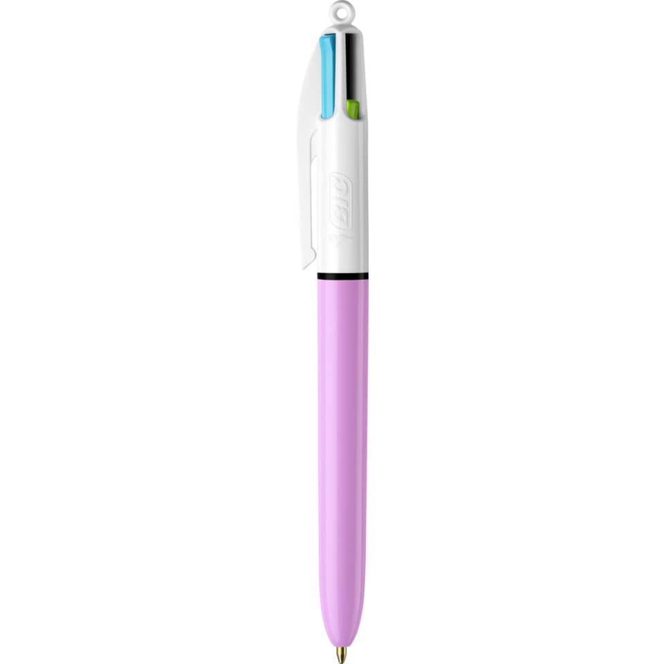 Vierfarbkugelschreiber 4 Colours® Fun, 0,4 mm, sortiert BIC 889609 BIC 889609 4ColoursFun
