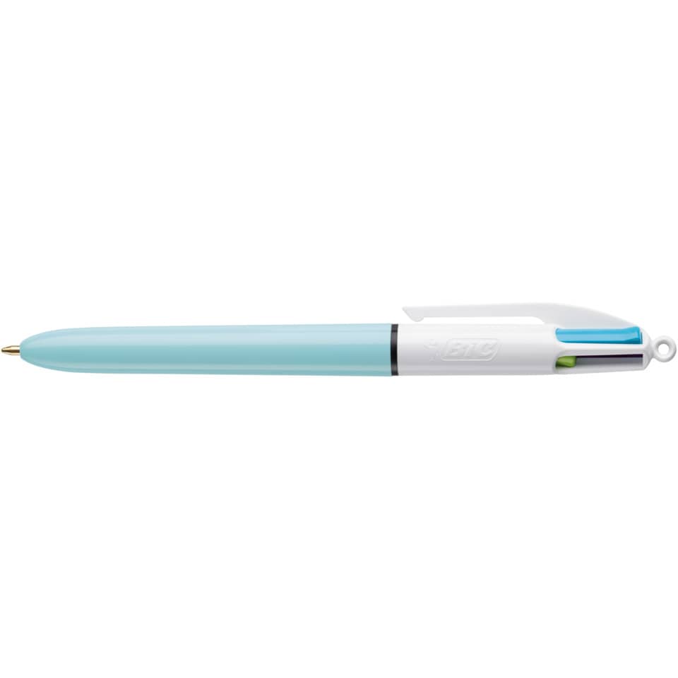 Vierfarbkugelschreiber 4 Colours® Fun, 0,4 mm, sortiert BIC 889609 BIC 889609 4ColoursFun
