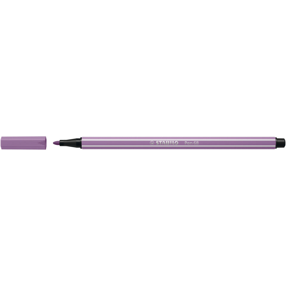 Fasermaler Pen 68, 1mm, grau violett STABILO 68/62
