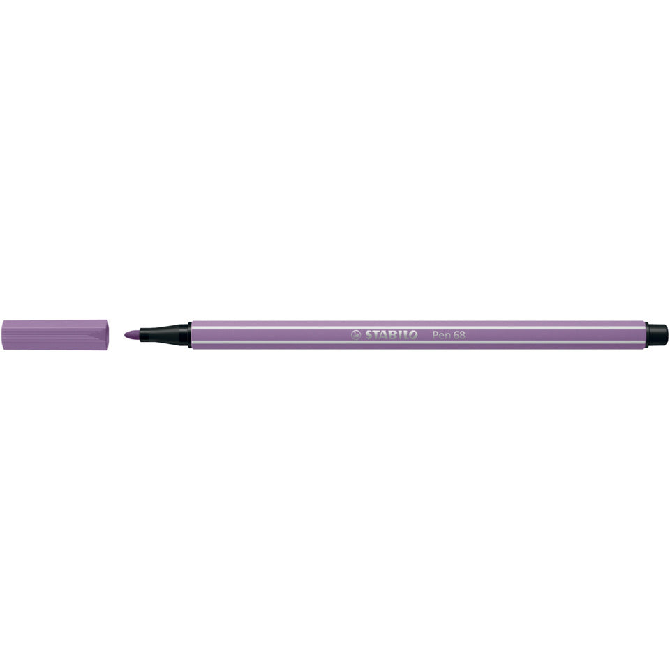 Fasermaler Pen 68, 1mm, grau violett STABILO 68/62