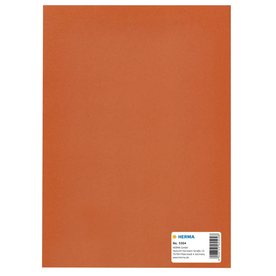 Heftschoner, A5, Papier, orange HERMA 5504 HERMA 5504 Papier