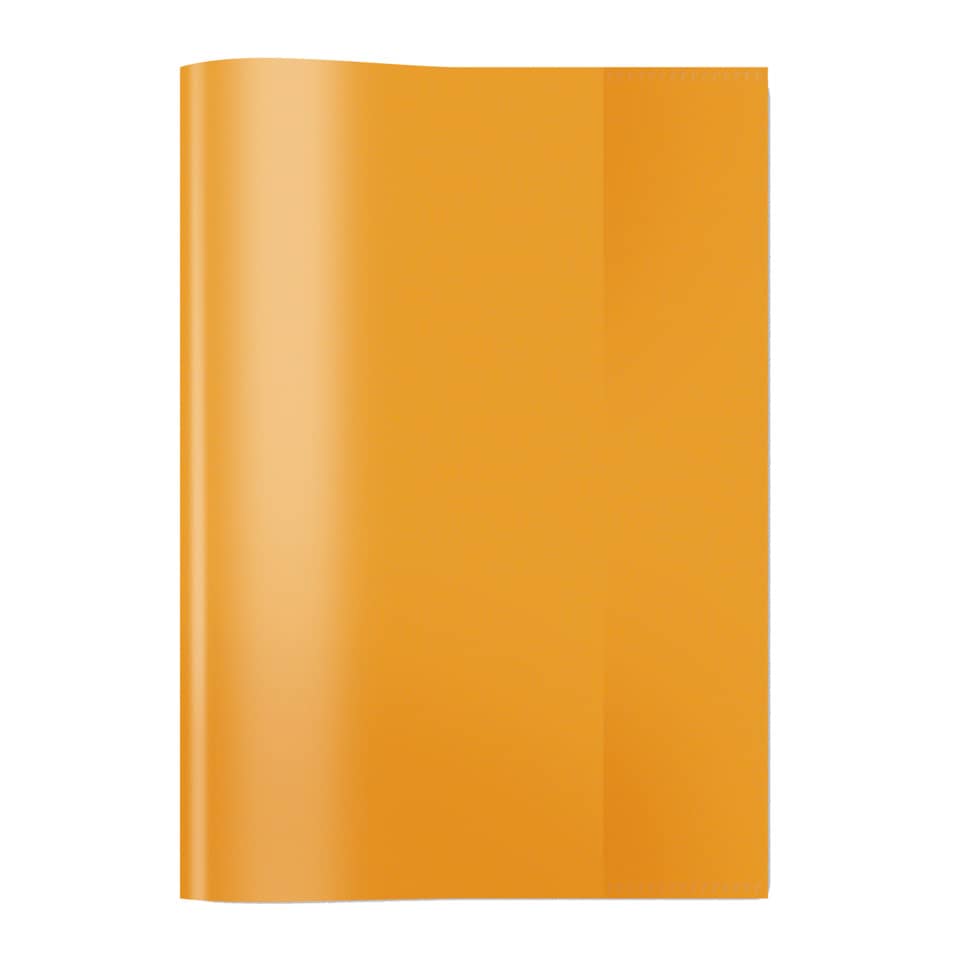 Heftschoner, A5, Plastik, transparent/orange HERMA 7484 HERMA 7484 Plastik