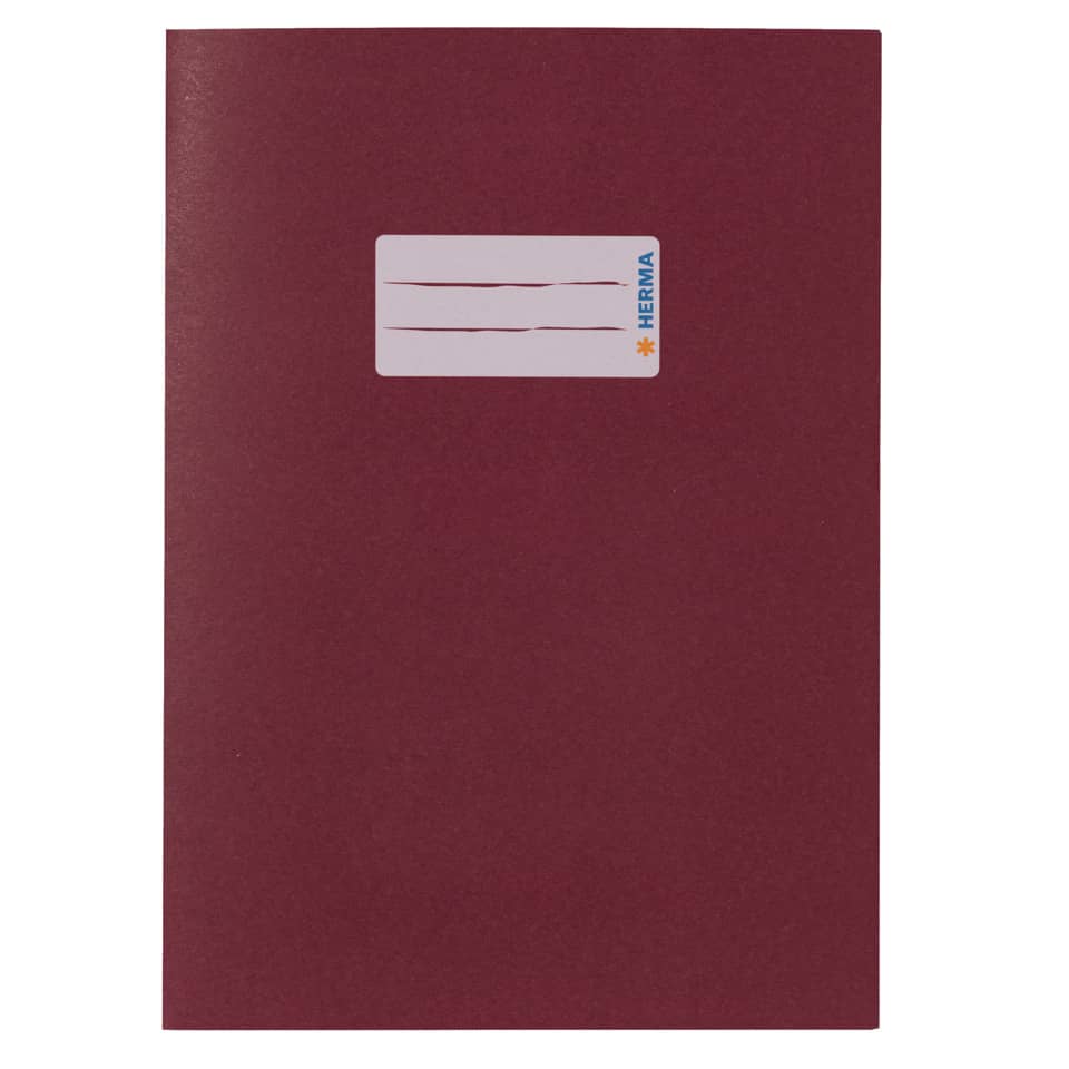 Heftschoner, A5, Papier, weinrot HERMA 7018 HERMA 7018 Papier