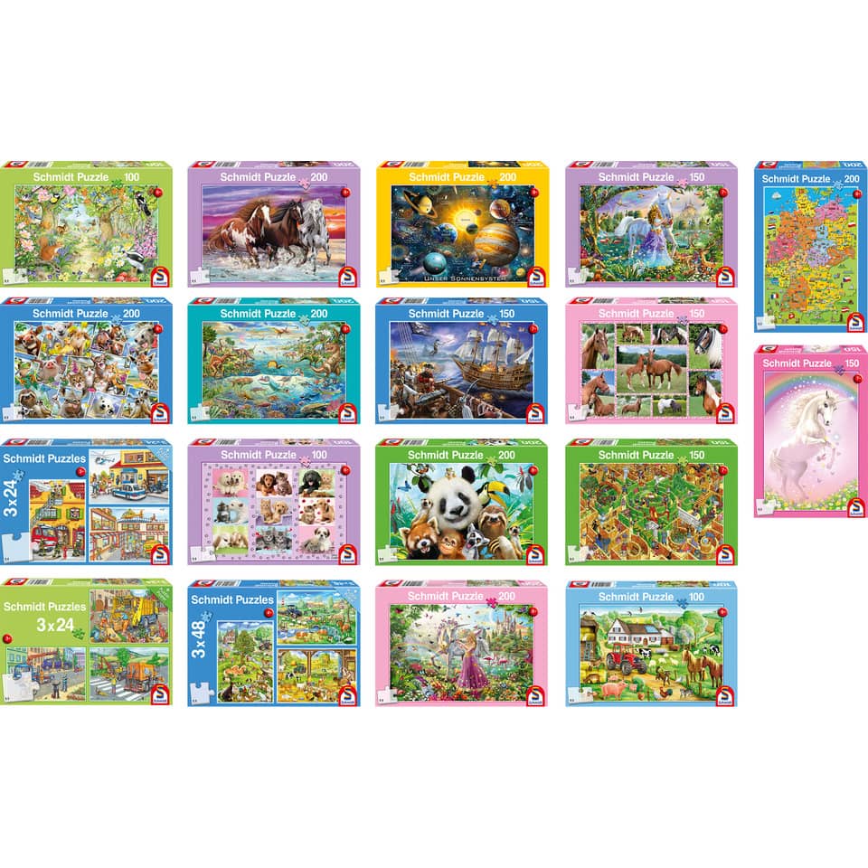 Puzzle Kinder, sortiert SCHMIDT 80110 SCHMIDT 80110 / 80096