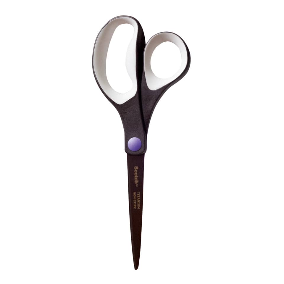 Universalschere Titanium, antihaftbeschichtet, 20cm, weiß/braun SCOTCH 1468TMX SCOTCH 1468TMX Antihaft