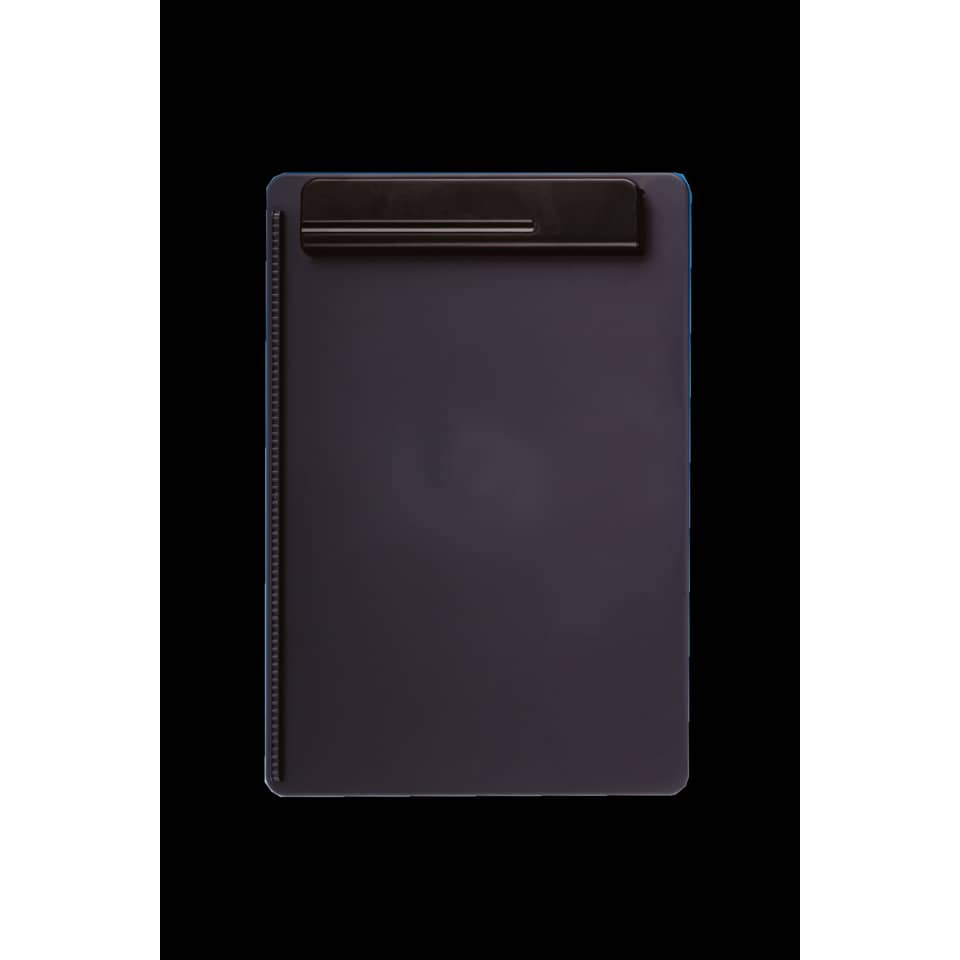 Klemmbrett MAULgo, uni, Bruchsicherer Kunststoff, A4, Klemme: kurze Seite, schwarz MAUL 23251 90