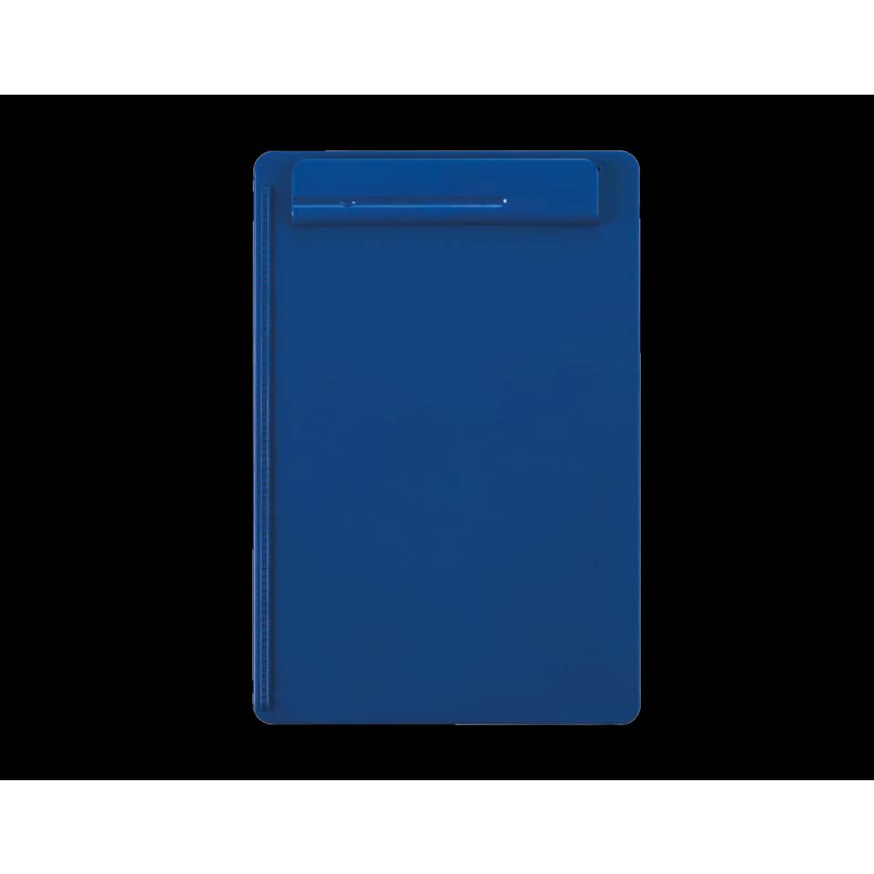 Klemmbrett MAULgo, uni, Bruchsicherer Kunststoff, A4, Klemme: kurze Seite, blau MAUL 23251 37