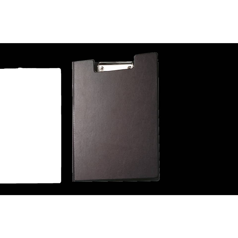 Schreibmappe mit Folienüberzug, A4, Klemme: kurze Seite, schwarz MAUL 2339290