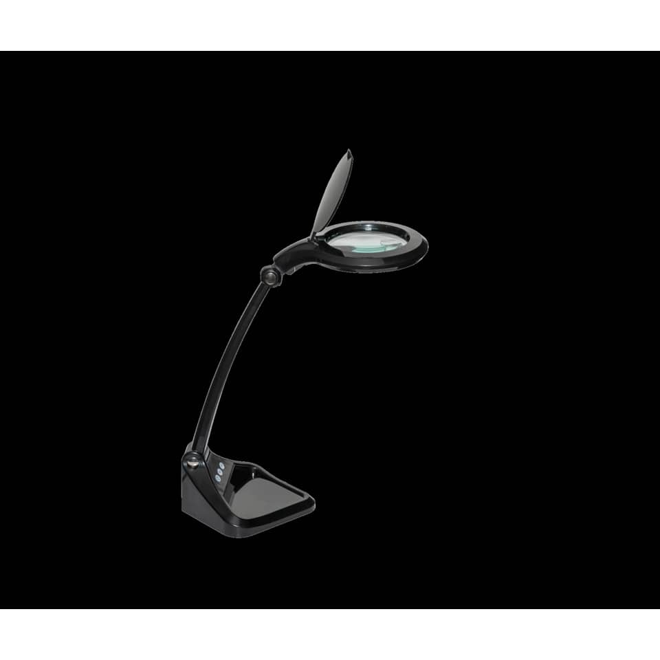 Lupenleuchte LED MAULiris, dimmbar, schwarz MAUL 82612 90 MAUL 82612 90 LED dimmbar