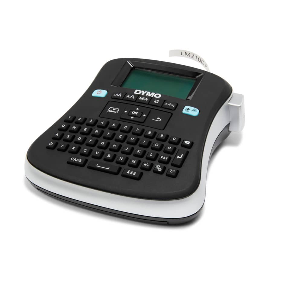 Beschriftungsgerät LabelManager™ 210D+, QWERTZ-Tastatur, Kofferset DYMO S0964070 DYMO S0964070 i.Koffer