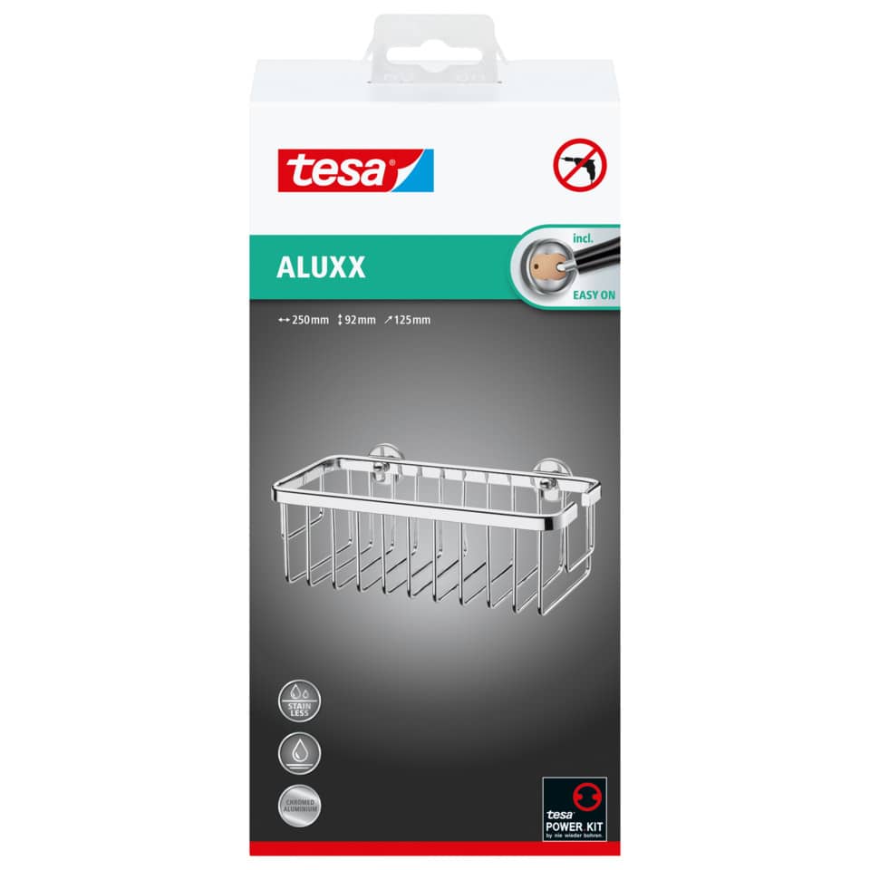 Duschablagekorb ALUXX einstöckig viereckig M TESA 40201-00000-00 TESA 40201-00000-00 Aluxx