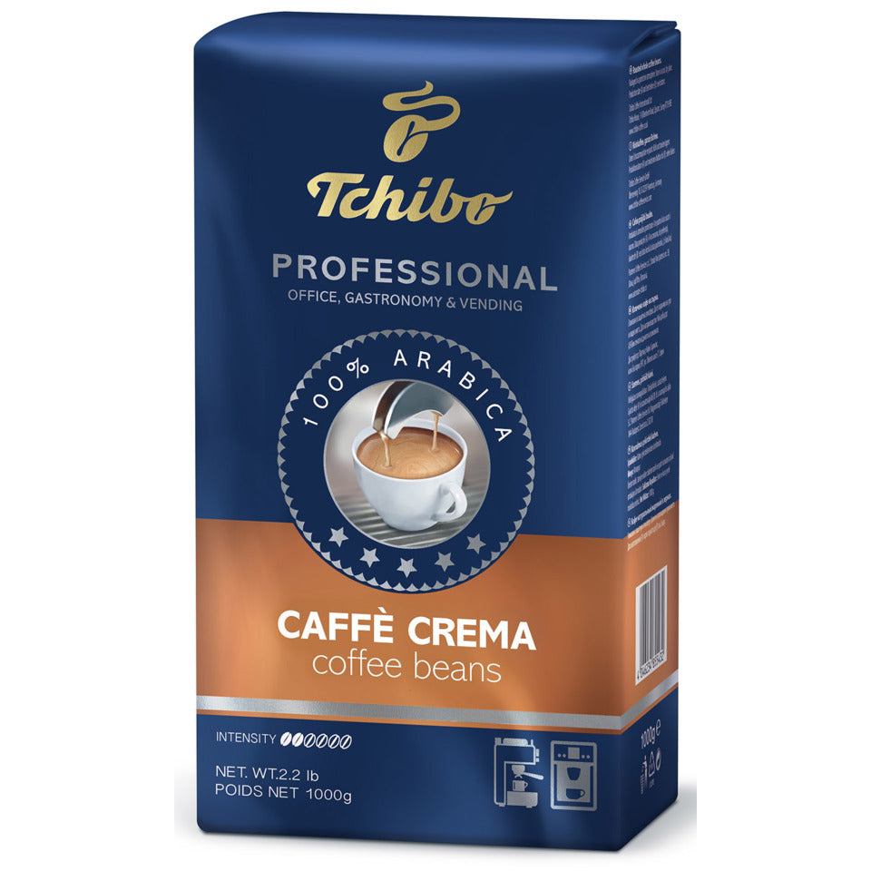Kaffee professional Caffè Crema, ganze Bohnen, Intensität: 3, 1000 g TCHIBO 493426 TCHIBO 493426 PROFESSIONAL