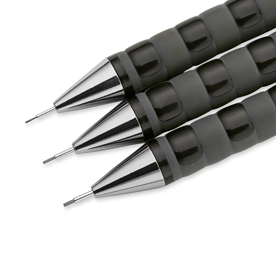 Feinminenstift Tikky RD M schwarz 0,35/0,5/0,7mm 3er-Set ROTRING S0801310
