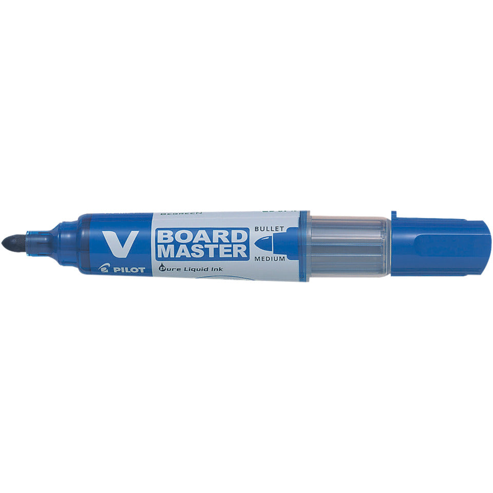 Whiteboardmarker V-Board Master, 2,3mm, Rundspitze, blau PILOT 5080703 PILOT WBMA-VBM-M-L-BG 5080703