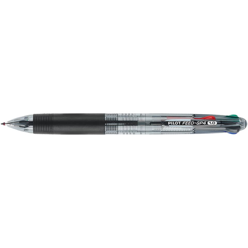 Vierfarbkugelschreiber Feed GP4, 0,4mm, schwarz PILOT BPKG-35RM-BT-BG PILOT 2073701 BPKG-35RM-BT-BG