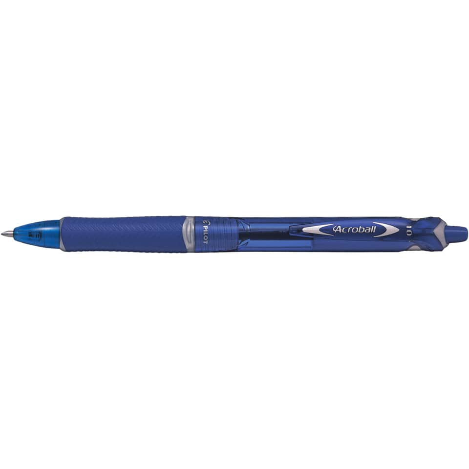 Kugelschreiber Acroball M, Druckmechanik, 0,4mm, blau PILOT 2067703 PILOT BAB-15M-L-BG 2067703