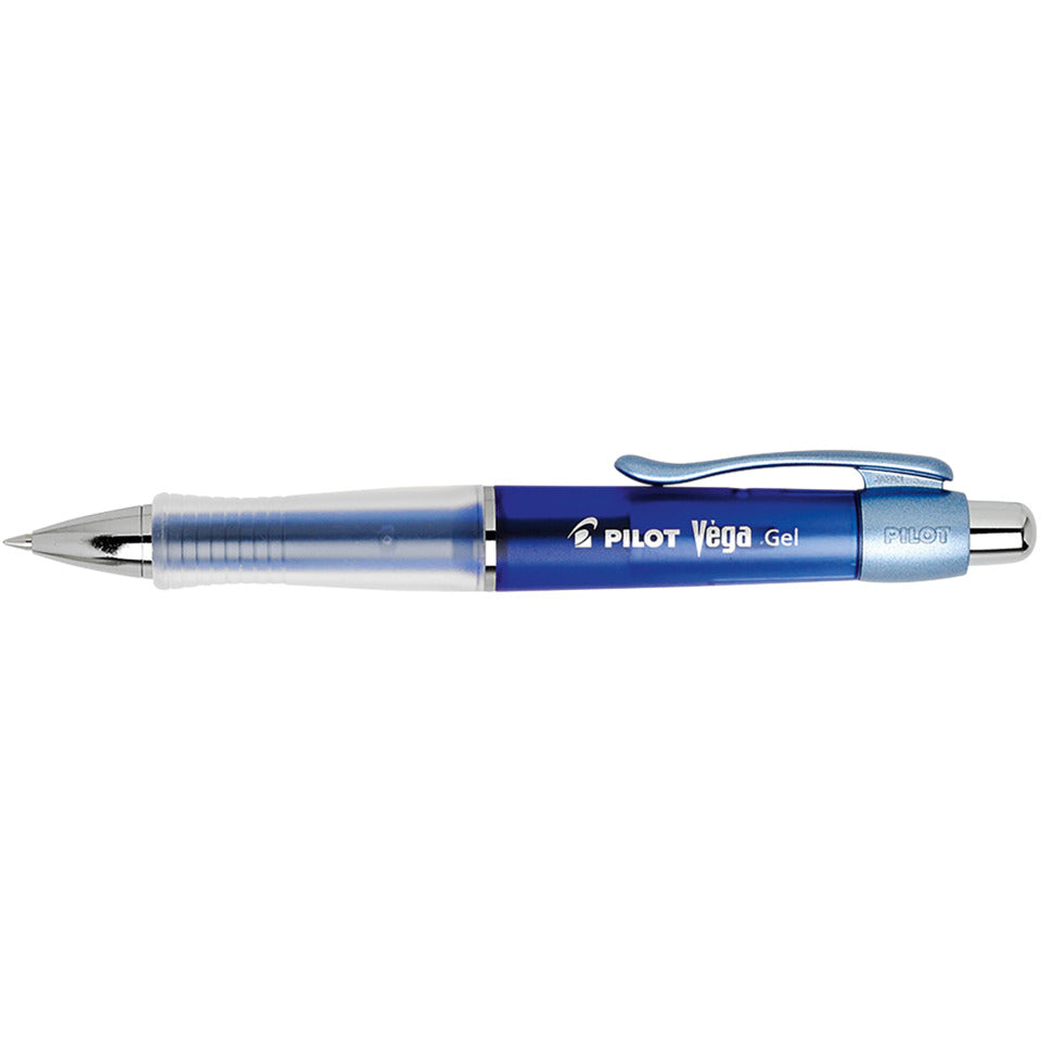 Gelschreiber Véga-Gel, Schreibfarbe Schwarz, dokumentenecht, 0.7mm (M), blau PILOT 2514003 PILOT 2514003  BL-415-V-LT