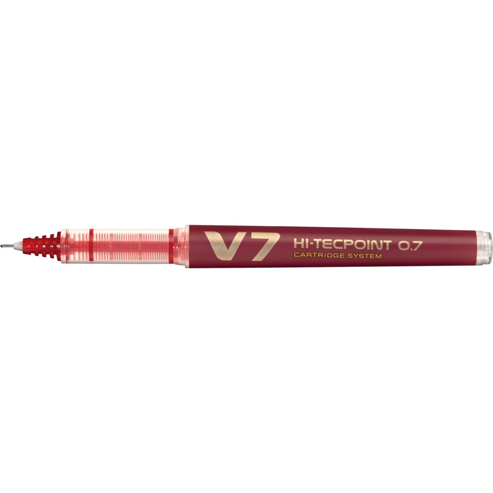 Tintenroller Hi-Tecpoint V7 Cartridge System, 0,4mm, rot PILOT BXC-V7-R-BG PILOT BXC-V7-R-BG 2238702