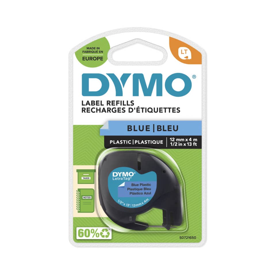 Prägeband, 12mmx4m, blau DYMO S0721650 DYMO S0721650 12mm 4m
