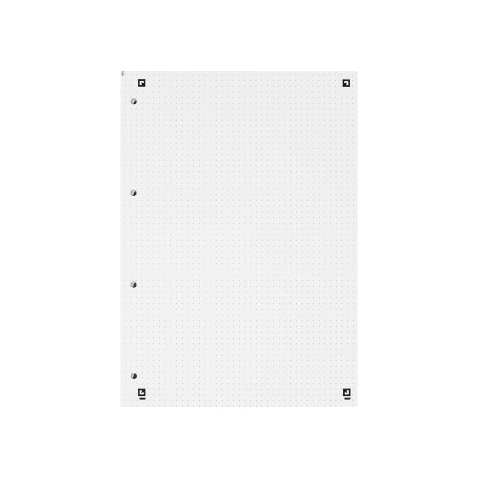 Collegeblock Touch, A4+, 80 Blatt, punktkariert, grünblau OXFORD 400132395 OXFORD 400132395 TOUCH
