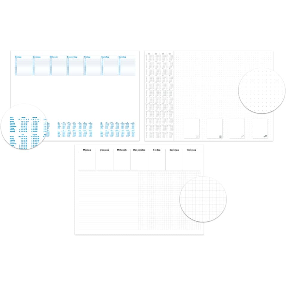 Schreibunterlage "Office - dotted", 60 x 42 cm, 30 Blatt, Papier RNK 46647 RNK 46647 60x42cm/30BL